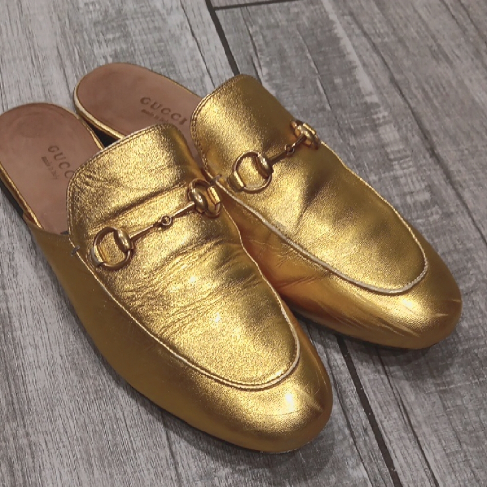 GUCCI PRINCETOWN MULES..SIZE 38